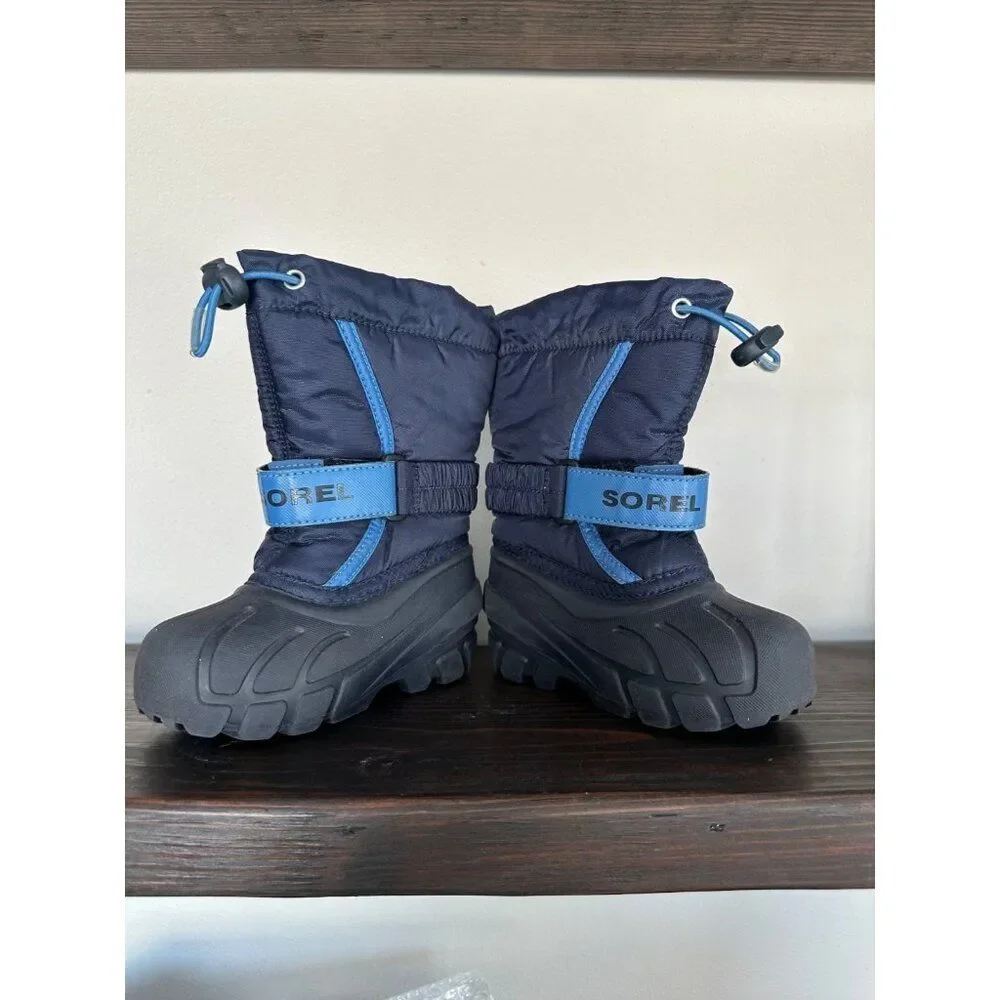 Sorel Kids Youth Toddler 8 Blue Winter Boots